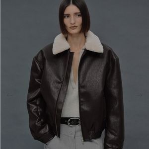Vegan leather jacket
